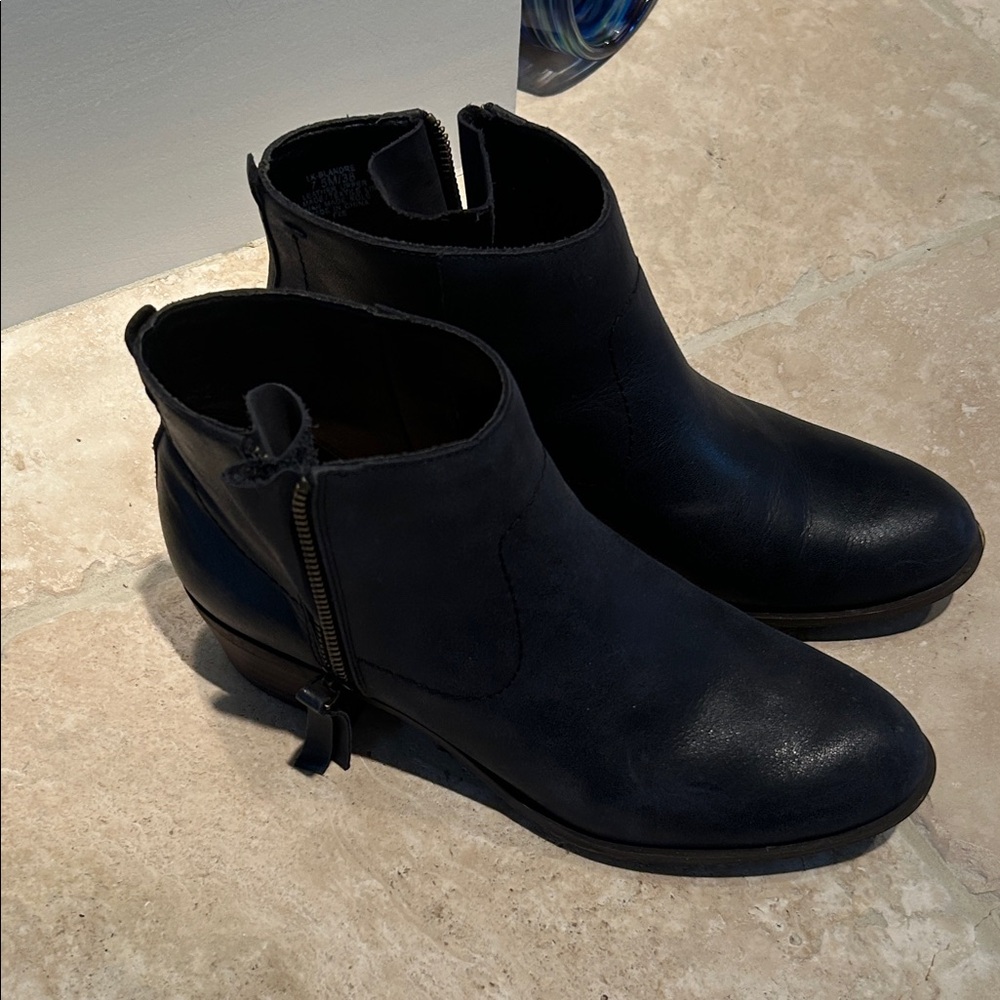 Lucky Brand Dark Ankle Booties